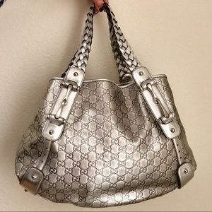 Rare Gucci Pelham Guccissima shoulder bag